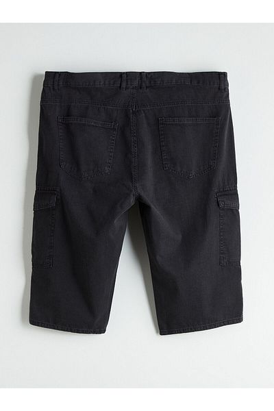 LC Waikiki Ανδρικό τζιν σορτς μεγάλου μεγέθους Standard Fit