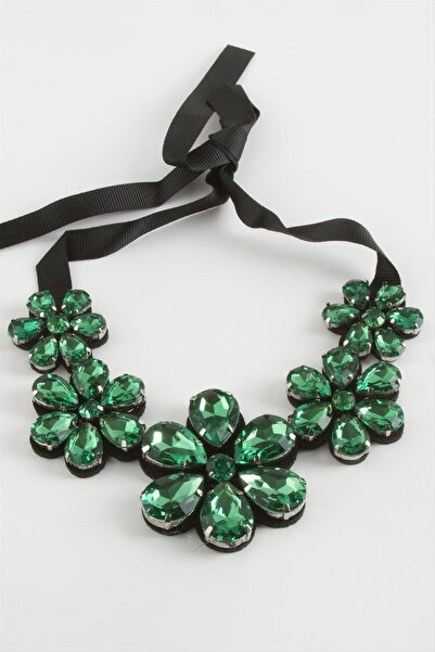 Ayena Moda Daisy Stone Collar Necklace