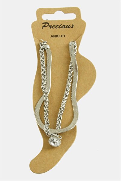 CT STONES Cat Zircon Stone Luxury Anklet