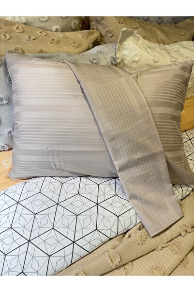 ŞENER HOME 100% βαμβακερή σατέν 2 τεμαχίων Hobby Μαξιλαροθήκη 50x70 εκ.