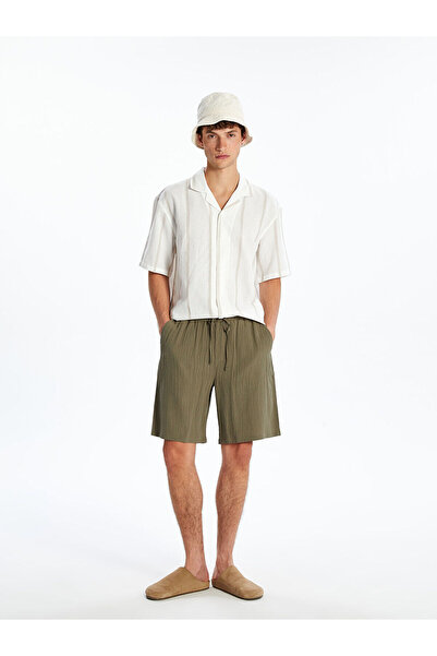 LC Waikiki Nevavm Comfortable Fit Men's Shorts with Difference
