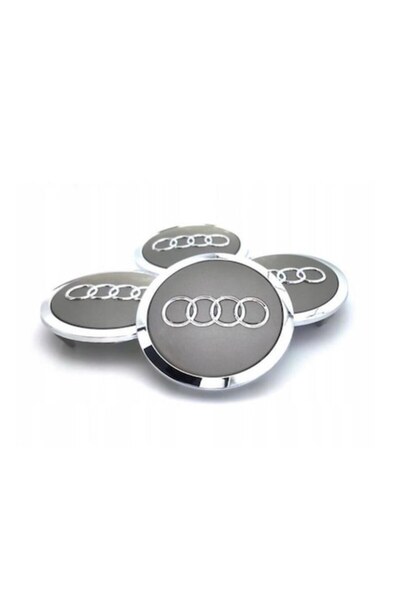 MAF Set de 4 capace cromate pentru faruri, 61 mm, pentru Audi A1, A2, A3, A4,...
