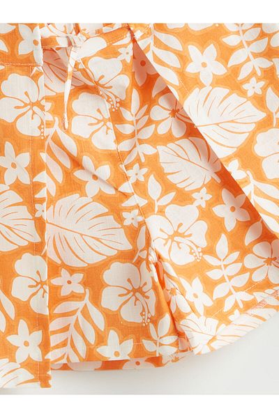 LC Waikiki Floral κοριτσίστικη φούστα με λάστιχο στη μέση