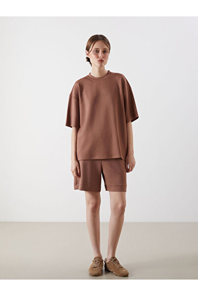 LC Waikiki شورت نسائي بخصر مطاطي