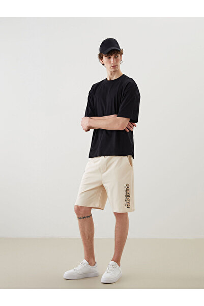 LC Waikiki Vizyon New Season Standard Fit Pokemon Printed Men's Bermuda Shorts