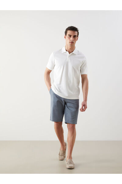 LC Waikiki Sort pentru bărbați din Gabardine Standard Season Nou - S51095Z8