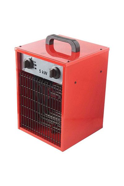 KlaussTech Aerotermă industrială trifazată cu ventilator, de podea, 9000w, 38 m², ventilație/încălzire,