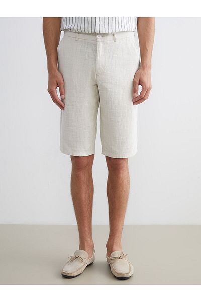 LC Waikiki Ανδρικό σορτς Standard Mold Poplin