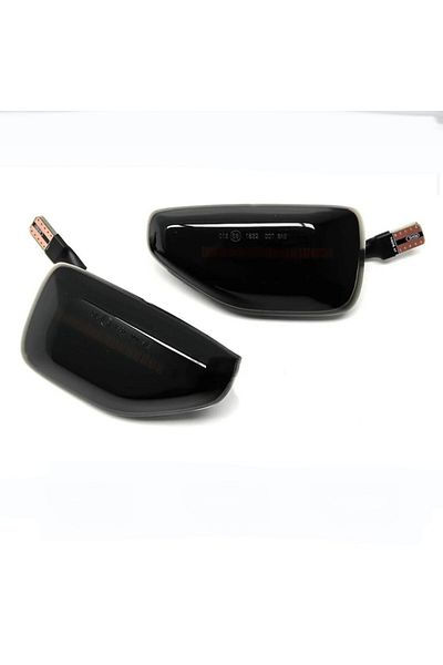 MAF Set 2 x Semnalizare LED dinamică secvențială aripă compatibilă cu Dacia Logan II, Logan MCV II, Sandero, S