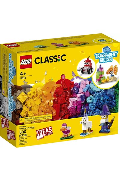 LEGO Κλασικά Δημιουργικά Διαφανή Τουβλάκια (11013)