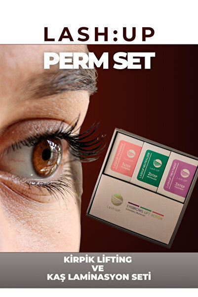 HD Kirpik Lifting ve Kaş Laminasyon Seti (40 Uygulama)