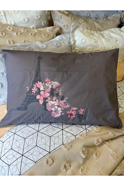 ŞENER HOME 100% Cotton Ranforce 2-Piece Hobby Pillow Case 50X70 cm