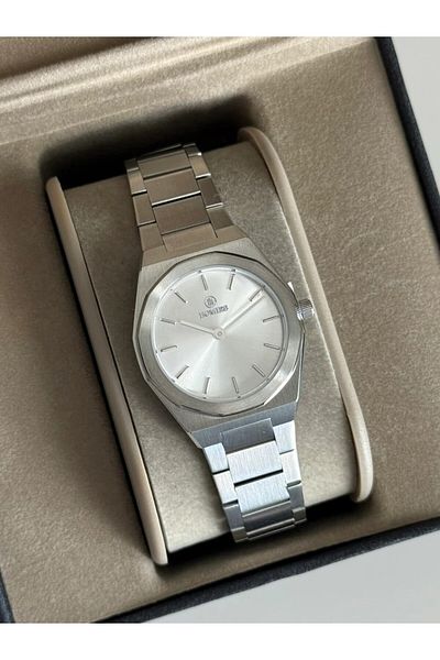 Homies Guaranteed Premium Women Wrist Watch Silver (White Dial White Index) Rshms-253