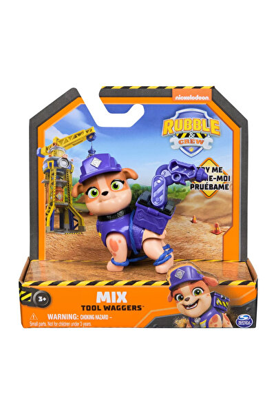 Spin Masters Φιγούρα Paw Patrol Rubble and Crew Mix 5cm