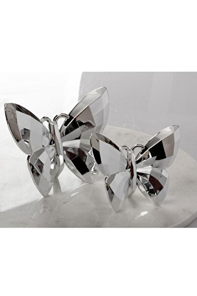 AKAL 2’Li Dekoratif Metalik Kelebek