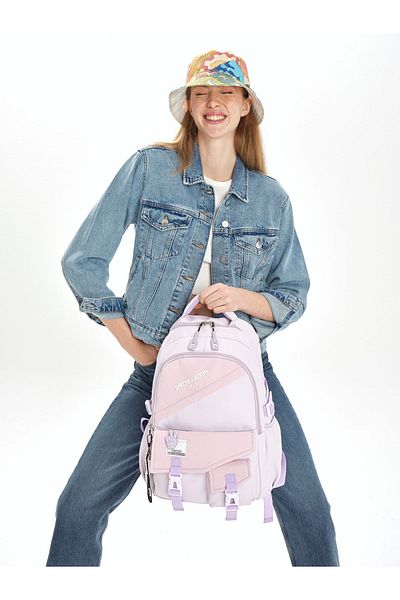 Pierre Cardin Rucsac de școală pentru copii violet 07PC303