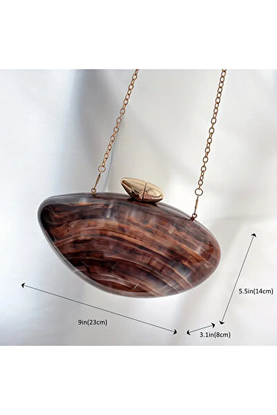 dukart Trendlover Brown Marble Look Luxury Bag