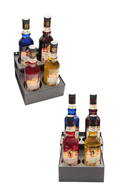 VODİNOX Şurup Standı Sos Standı 4 Bölmeli 2 Katlı Cafe Bar Restaurant Otel En...