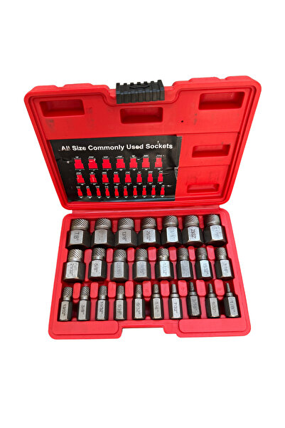 Hırdavat 25 Parça Profesyonel Altıgen Vida Çıkarıcı Seti