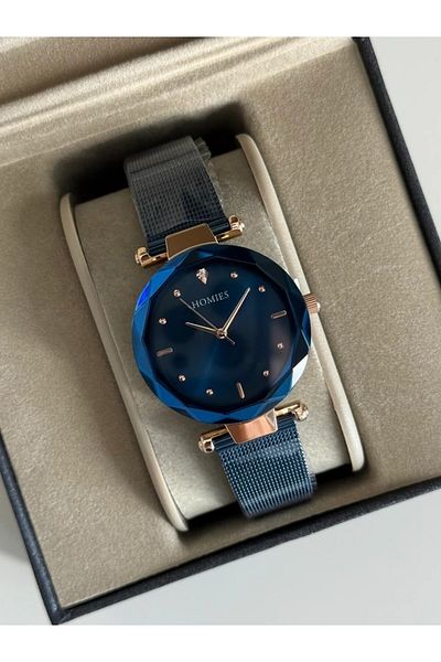 Homies Guaranteed Premium Women's Wristwatch Navy Blue (Dark Blue Dial) Rshms-249