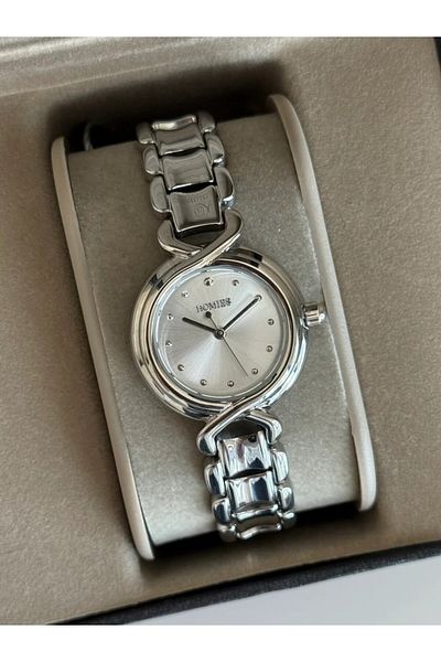 Homies Guaranteed Premium Women Wrist Watch Silver (White Dial) Rshms-230