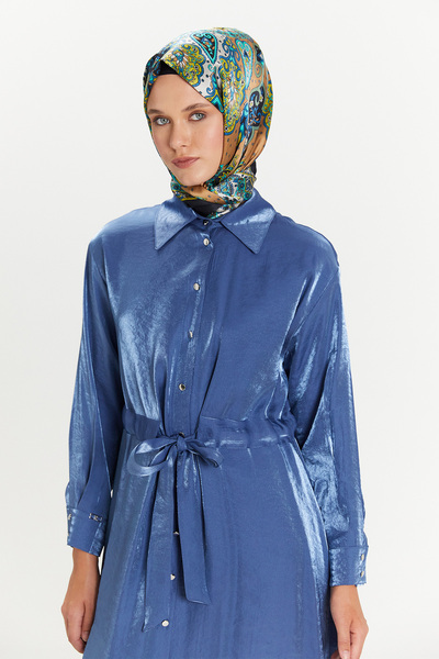 Setrms Jakarlı Gömlek Elbise