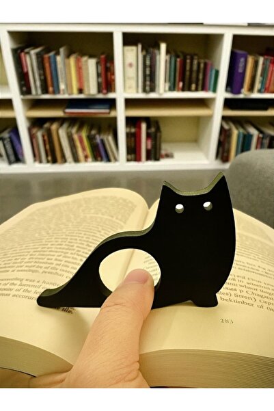 Layer Home Δαχτυλίδι ανάγνωσης βιβλίων με φιγούρα γάτας – Στήριγμα δακτύλων γ...