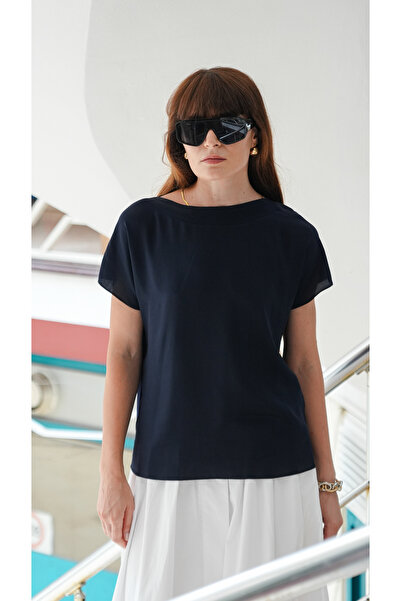 İPEKLİ COUTURE Aura Silk and Modal Blouse