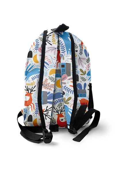 Kokopatik Wonderland Patterned Backpack