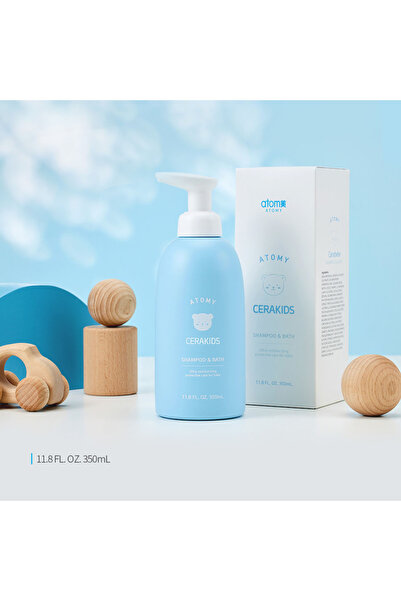 Atomy Cerakids 2'si 1 Arada Şampuan ve Duş Jeli | Bebek ve Çocuklar İçin Ultra Nemlendirici Bakım |