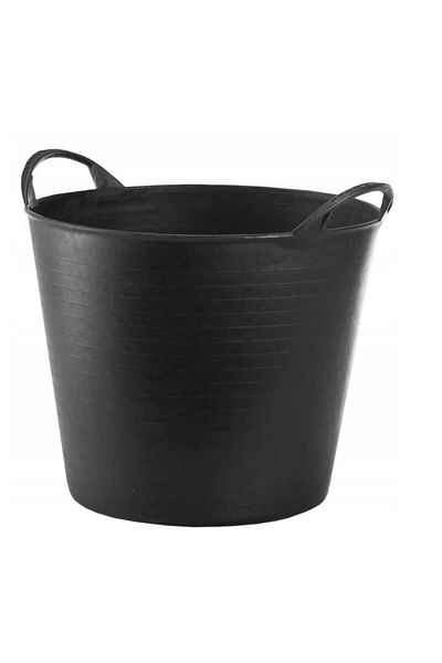 JollyMag Galeata pentru constructii, rotunda, flexibila, neagra, 26 L, Artool