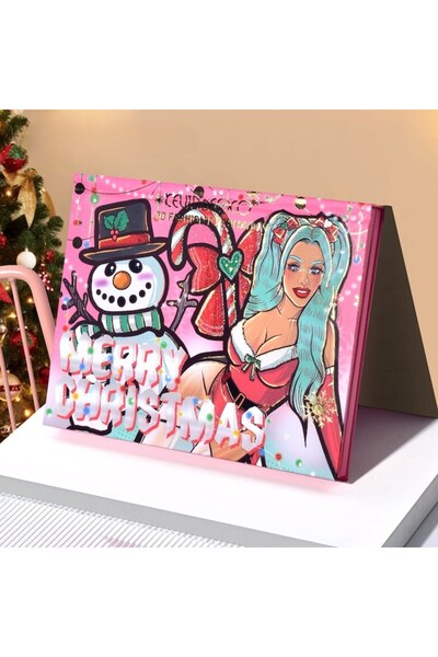 Kevin Children's Makeup Kit, Flo & COCO, Snowy Christmas, 70 colors