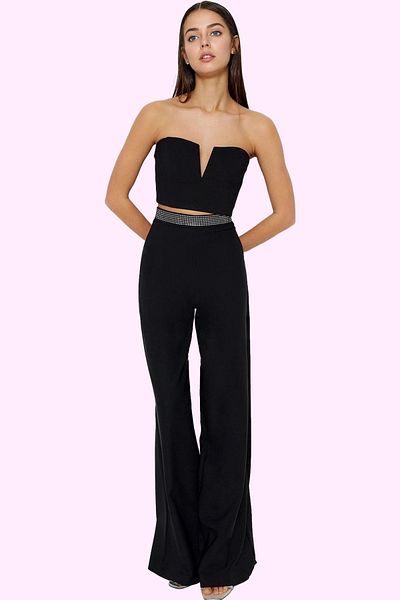 PayBuy Women's High Waist Wide Leg Woven Pants Stylish Night Durable Material