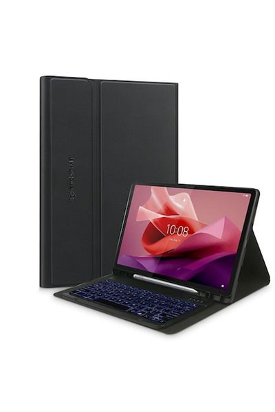 Flo Protective Case with Keyboard for Lenovo Tab P12 12.7 2023/Idea Tab Pro 12.7 2023, A59, Silicon Flex