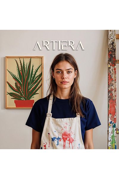 HİGUERA Flori Maximalist - Masa de bucatarie cu rama din lemn, Decoratie pentru bucatarie Cafe Bar
