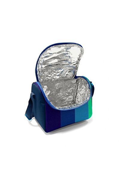 Coral High 11797 Kids Colorful Striped Thermo Lunch Bag