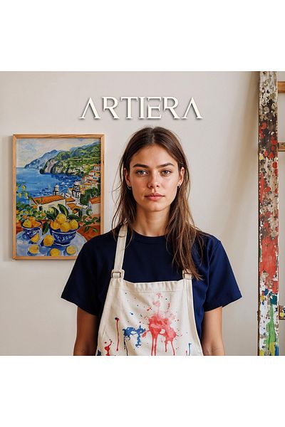 HİGUERA Masa de bucatarie cu rama din lemn in stil italian mediteranean modern Amalfi, decorare pentru bar cafenea bucatarie