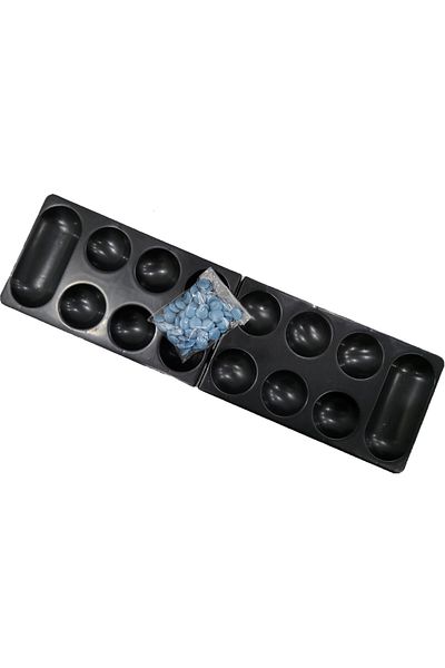 Gritille Mangala Intelligence and Strategy Game – Traditional Turkish Game for 2 Players