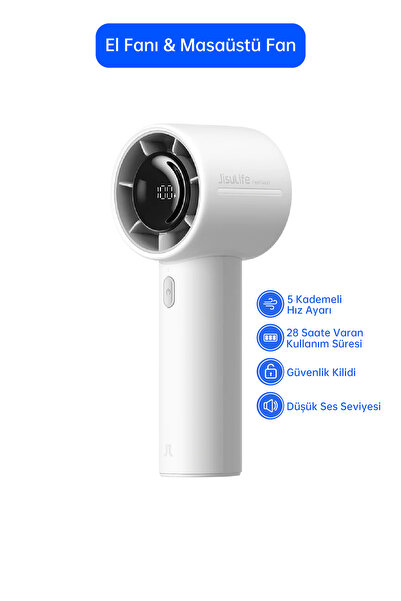 JISULIFE Handheld Fan Life 10S El Fanı 5000mah