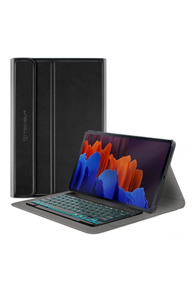 Flo Husa Protectie cu Tastatura pentru Samsung Galaxy Tab S7 Plus 12.4 T970/T976, A44, Silicon Flex, Dee