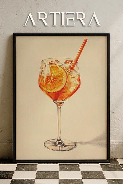 HİGUERA Cocktails - Masă de bucătărie în stil italian mediteranean cu cadru din lemn, decorare pentru bucătărie cafenea bar
