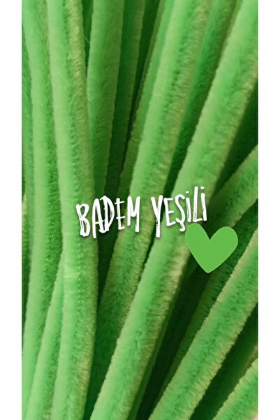 hobidaşım 20’li Badem Yeşili Şönil Teli – Yumuşak Doku El İşi Teli | DIY Dene...