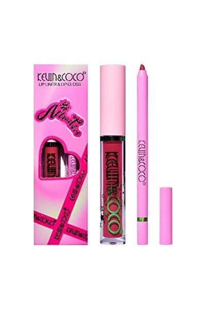 Flo Σετ Kevin&Coco Lip Liner και Lip Gloss για παιδιά