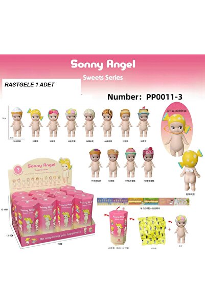 Zigver Sonny Angel Hippers Harvest Yapışkanlı Telefon Laptop Tablet Aksesuarı 2