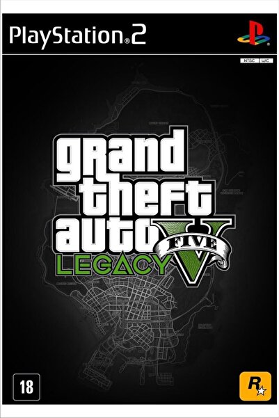 ROCKSTAR NORTH Playstation 2 Koleksiyon Serisi - GTA 5-sadece Çipli Cihazlar Için!