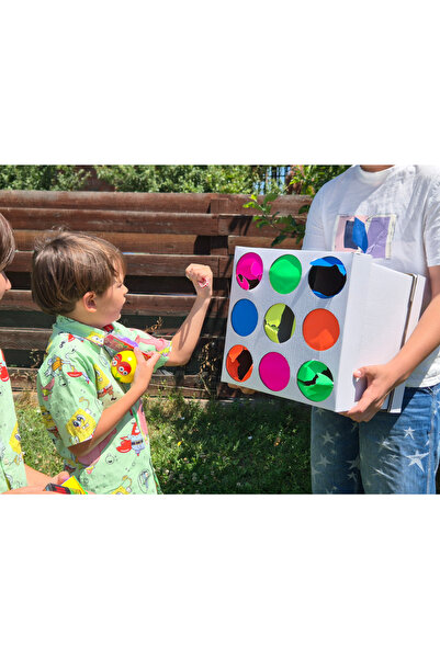 PinaStar Joc petrecere tip Punch box, PinaStar, Loveste casuta, 18 casute.