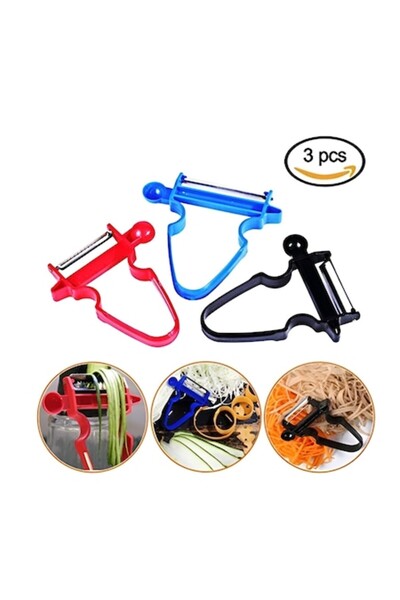 Flo Set 3 accesorii pentru curățat legume și fructe, accesorii de bucătărie, ...