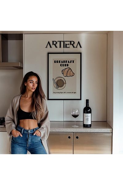 HİGUERA Maro - Masă de bucătărie în stil italian mediteranean modern cu cadru din lemn, decorare pentru bar cafenea bucătărie