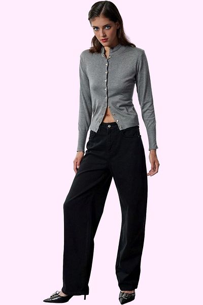 PayBuy Women's High Waist Wide Leg Long Length Jean Pants Cotton Casual Style Summer's Indispensable