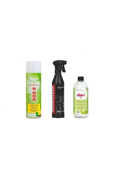 prokarpfishing Furniture Cleaning Set Prokarpfishing, 500ml Spray, 500ml Hraniclean Spray, 1L Clean K